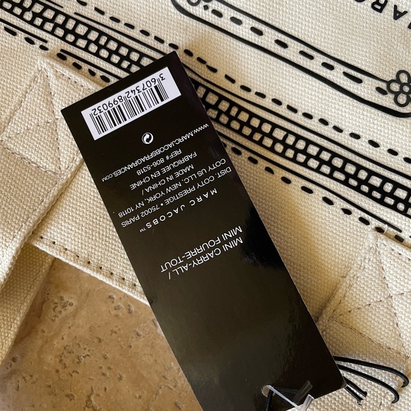 NWT Marc Jacobs perfumes canvas purse - Picture 9 of 11